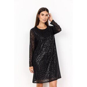 SOYA CONCEPT Nanette 2 Black Sequin Glam Dress